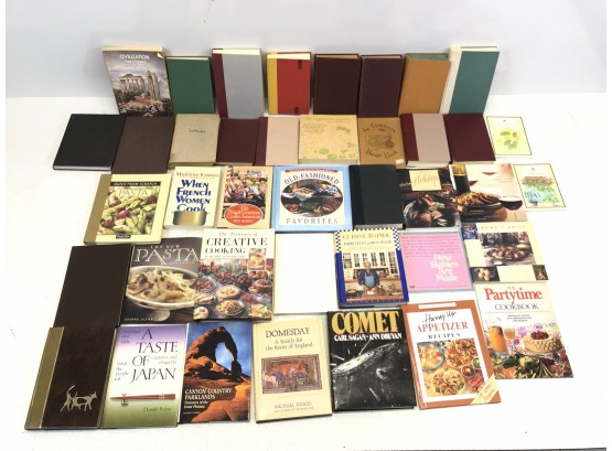 Mixed Book Lot: Cooking, Recipes, French Cooking, Pasta, Bread -  #S10-2