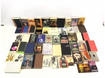 Lot Of 50 Books: Richard Burton, Charisma, Michael Angelo & More - #S5-1