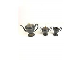 Silver Plate Tea Set - #S2-3