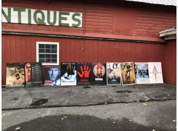 Huge Lot Of Movie Poster Boards, Mounted On Foam Board - LOCAL PICKUP ONLY - #AR1