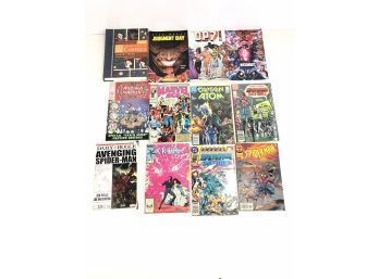Comic Book Lot - Marvel, Captain Atom, Doom Patrol, Angora Napkin & More - #S4-R3