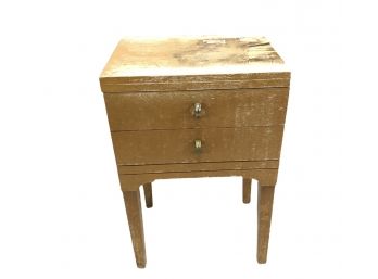 Wood Night Stand / End Table, For Restoration - #RR1