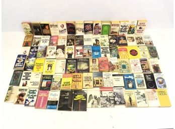 Lot Of 80 Novel Books: Bleeding Heart, Rage Of Angels, Spring Moon, Valley Of The Dolls And More - #S7-1