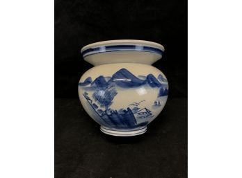 Vintage Chinese Pickle Jar With Lid - #BS