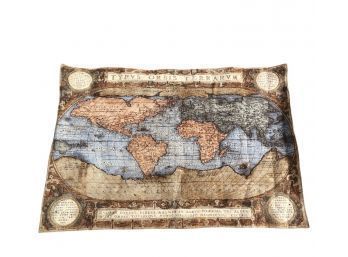 World Map Tapestry - #S8-2