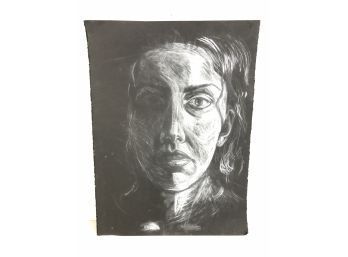 Chalk & Graphite Artist Portrait - #S8-4