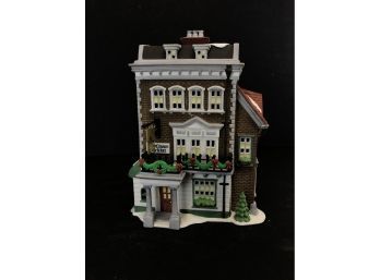 Department 56 Dickens Crown & Cricket Inn, 1st Edition Limited To 1992 With Original Box - #S9