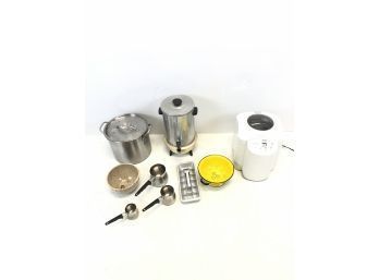 Bread Maker, Coffee Urn, Milk Frothing Pitchers, Stock Pot & More - #S3-1