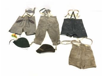 Vintage Children's Lederhosen Lot - #S1-4