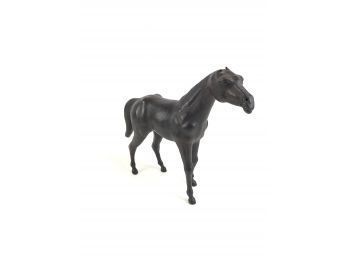 Vintage Leather Toy Horse - #S13-1