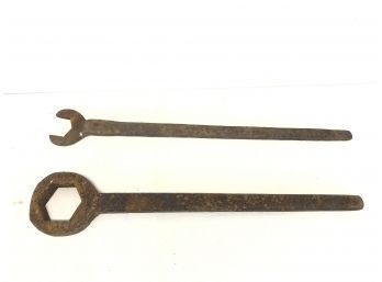 Large Set Of Vintage Wrenches, Used On The Erie Railroad - #LR2