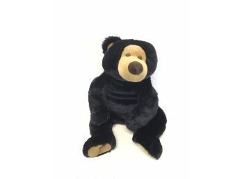 Plush Black Bear Toy - #S6-5