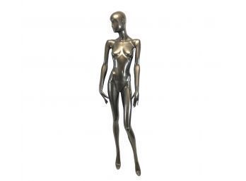 Italian Designer Roberto Cavalli Store Mannequin With Glass Stand - #S14-1