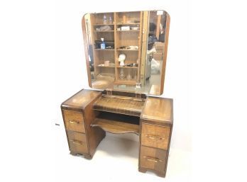 Johnson Carper Furniture Co. Waterfall Vanity & Mirror - #RR1