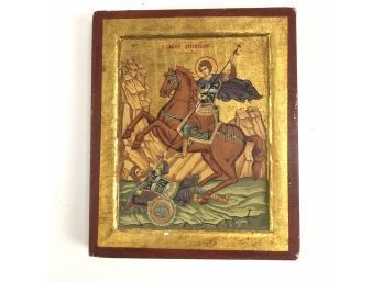 Copy Of The Strict Byzantine Style By Hagiographer Father Pefkis, Russian Icon - #D