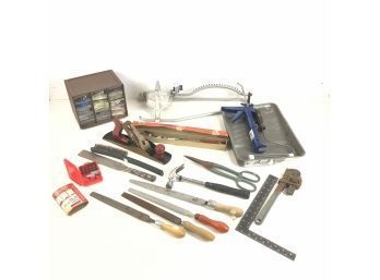 Tool Lot - Chisels, Wood Plane & More - #S9-2