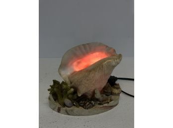 Mid-Century Conch Seashell Lamp - WORKS - #S12