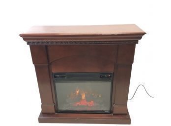 Twin Star International Electric Fireplace, 120VAC, 12.5 Amps, 60 Hz - WORKS - #RR1
