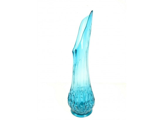 Mid-Century Modern Blown Glass Vase - #BS