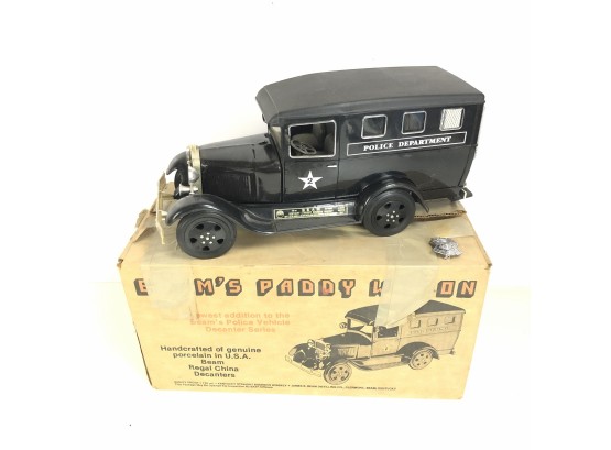 Vintage Beam's Paddy Wagon Police Car Decanter With Original Box - #S2-2