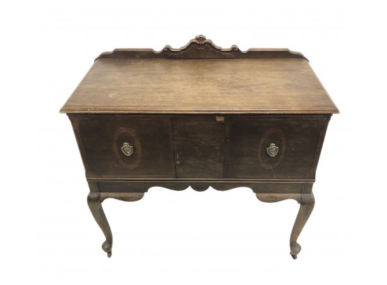 Antique Lowboy Side Table, For Restoration - #S