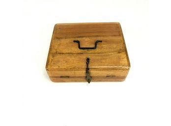 Antique Portable Wood Writer's Desk - #S6-3