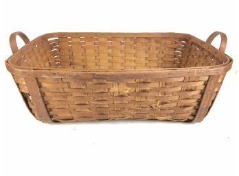 Antique Gathering Basket - #S14-1