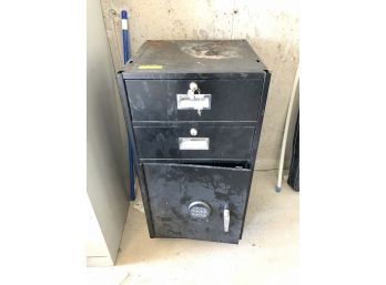 Tall Combination Safe With Key - PICKUP SATURDAY ONLY IN WURTSBORO, NY