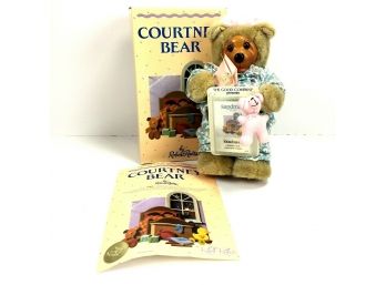1990 Robert Raikes Bears Courtney Bear W/ COA, Tag, Cassette, KKK4305/10000 - #S1-2