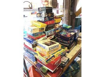 Huge Lot Of Board Games & Toys, Some Brand New - Leap Frog, Who Wants To Be A Millionaire - #R3