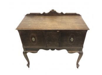 Antique Lowboy Side Table, For Restoration - #S