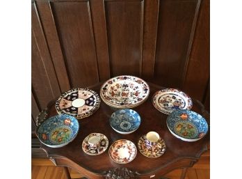Lot Of Asian & English Porcelain Dishes - Minton's, Fenton, Hammersley & More - DR