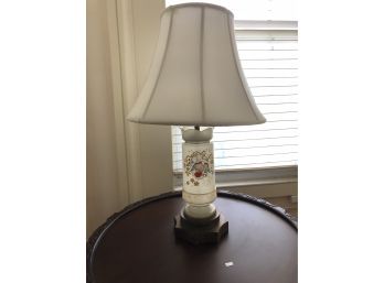 Hand Painted Table Lamp - LR