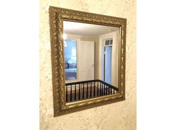 Gilded Rectangular Wall Mirror - UHW
