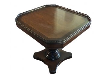 Solid Wood Octagon Bouillotte Table - D
