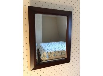 Wood Frame Wall Mirror - 4FBR