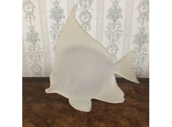 Frosted Glass Fish Sculpture - UBR