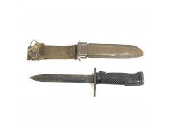 Vietnam War Era U.S. Milpar Col Bayonet With M8 Sheath - #A3
