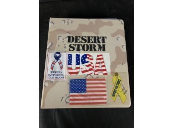 U.S. Military Desert Storm Cards, Welcome Home Letters & More - #S8-3