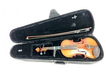 C. Meisel Violin, Geigen Bass & Cellobau 6109 A. Stradivarius Copy With Case - #S9-3