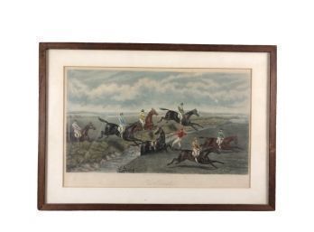 Framed Print By G.C. Hunt & Son THE BROOK, Published 1894 By R. Powell - #AR1