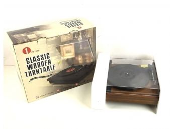 Classic Wooden Turntable - #LR2