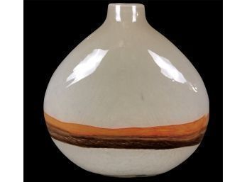Studio Hand Blown Art Glass Bud Vase - #BS