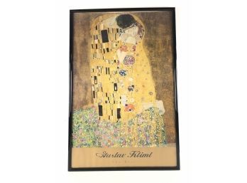THE KISS By Gustav Klimt Framed Print - #AR2