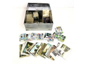 Collection Of 1970s Baseball Cards & Early American Postcards - #S6-1