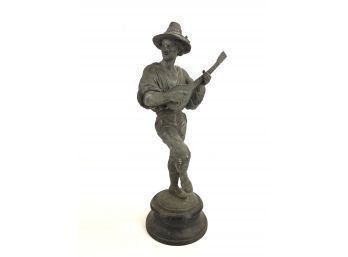 Victorian French Bronzed Sculpture - #BS
