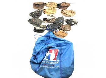 Large Collection Of Baseball Gloves - #RR2
