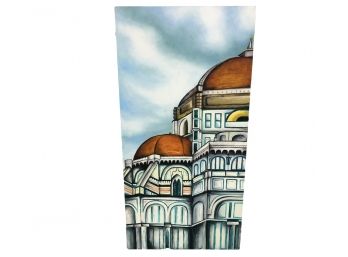 Cathedral Of Santa Maria Del Fiore, Florence Italy, Painting On Canvas - #AR2