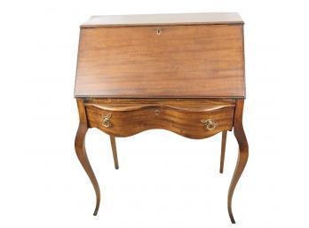 Antique Louis XV Style Secretary Desk With Key - #RR1