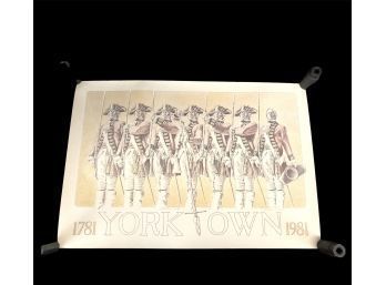 Pencil Signed Yorktown (1781-1981) Lithographic Poster - #S3-3